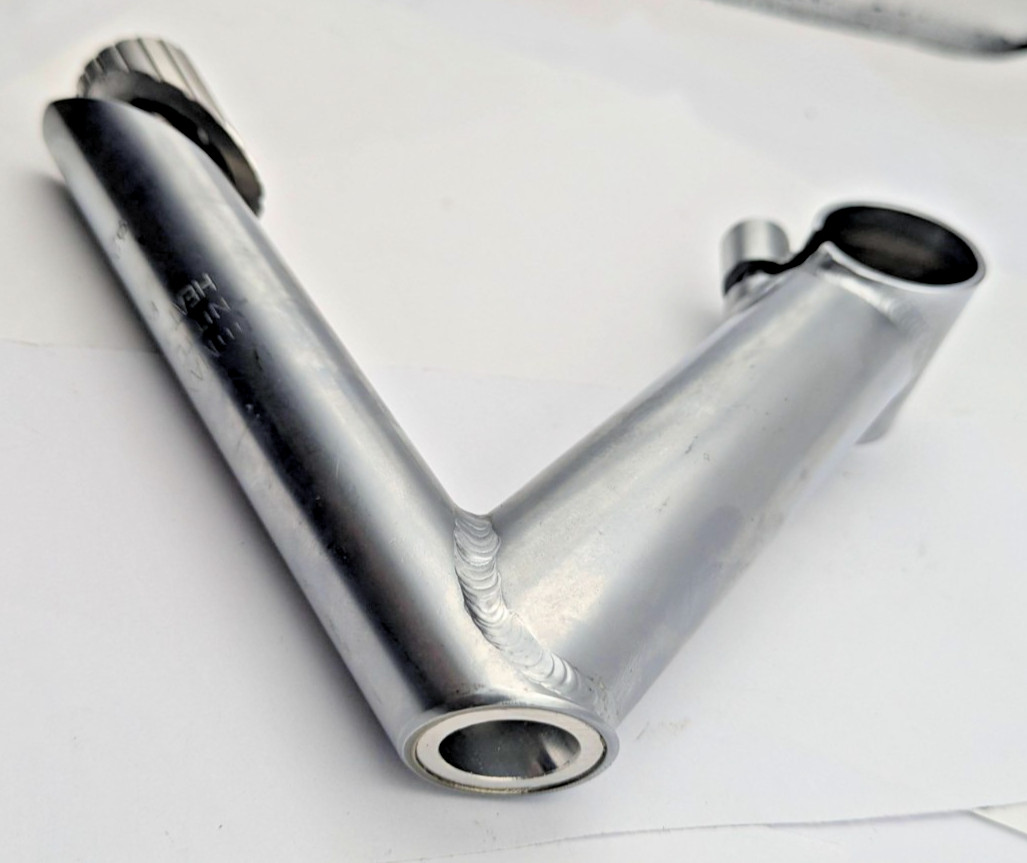 NITTO SPECIALIZED 22.2 QUILL STEM 26.0MM CLAMP 110MM REACH SILVER CHROMOLY CRMO