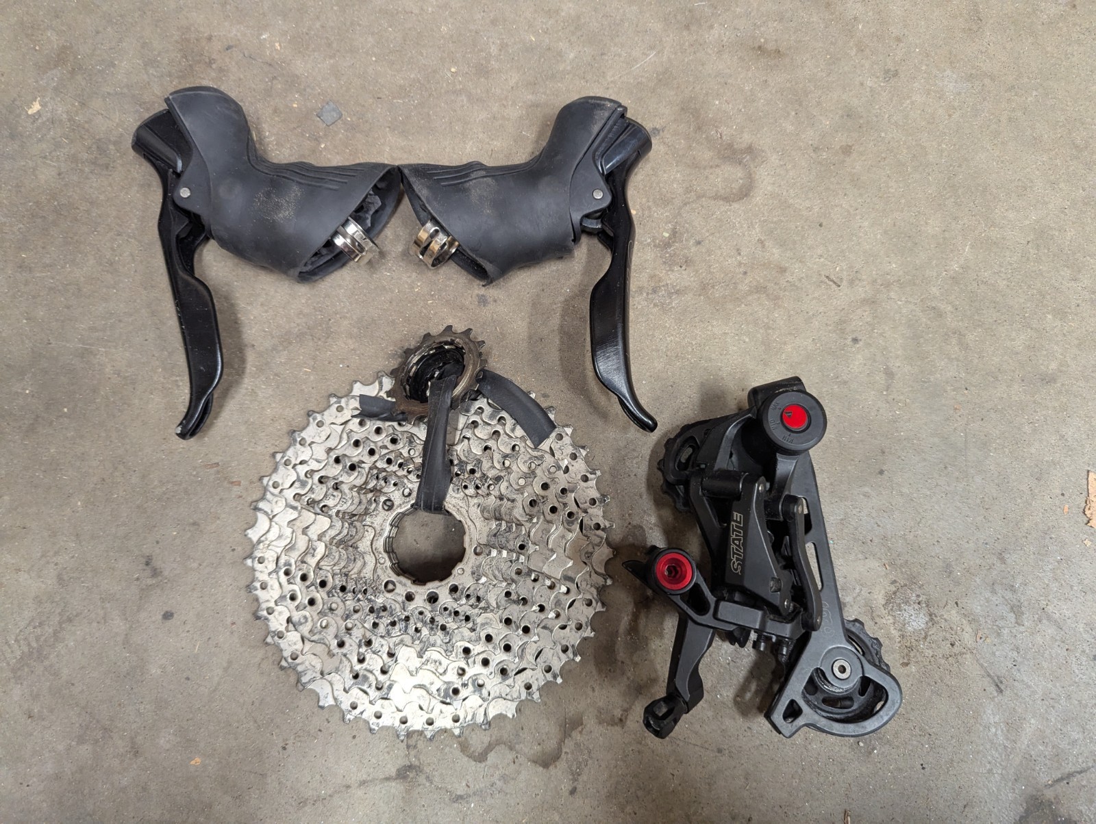 State 1×11 Groupset (Shifters, Cassette, Rear Derailleur)