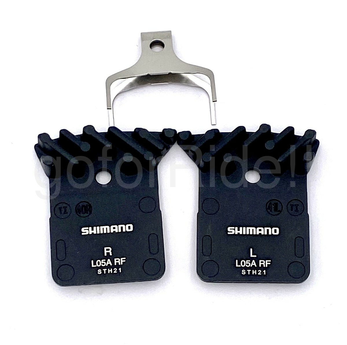 2x Shimano L05A RESIN PADs+FIN,L03A/L02A fit Dura-Ace Ultegra DISC Brake Caliper