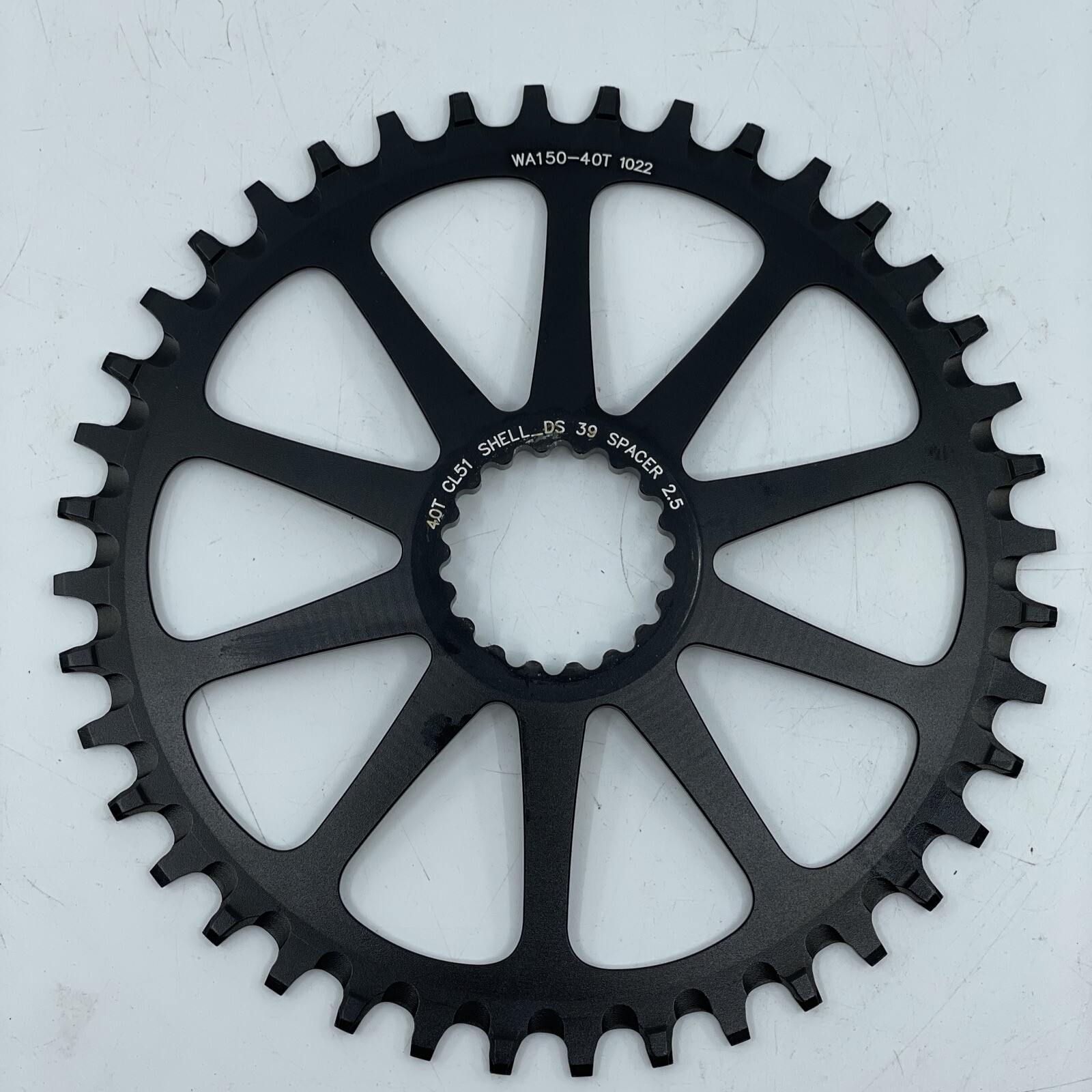 NEW Cannondale HOLLOWGRAM CX Direct Mount Ring X-Sync 40T – Black 2.5mm Offset