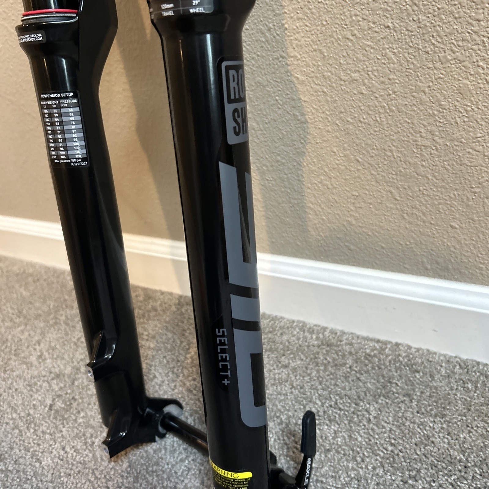 RockShox SID Select Plus 120mm 29 15×110 Boost, 44mm Offset, New Take Off