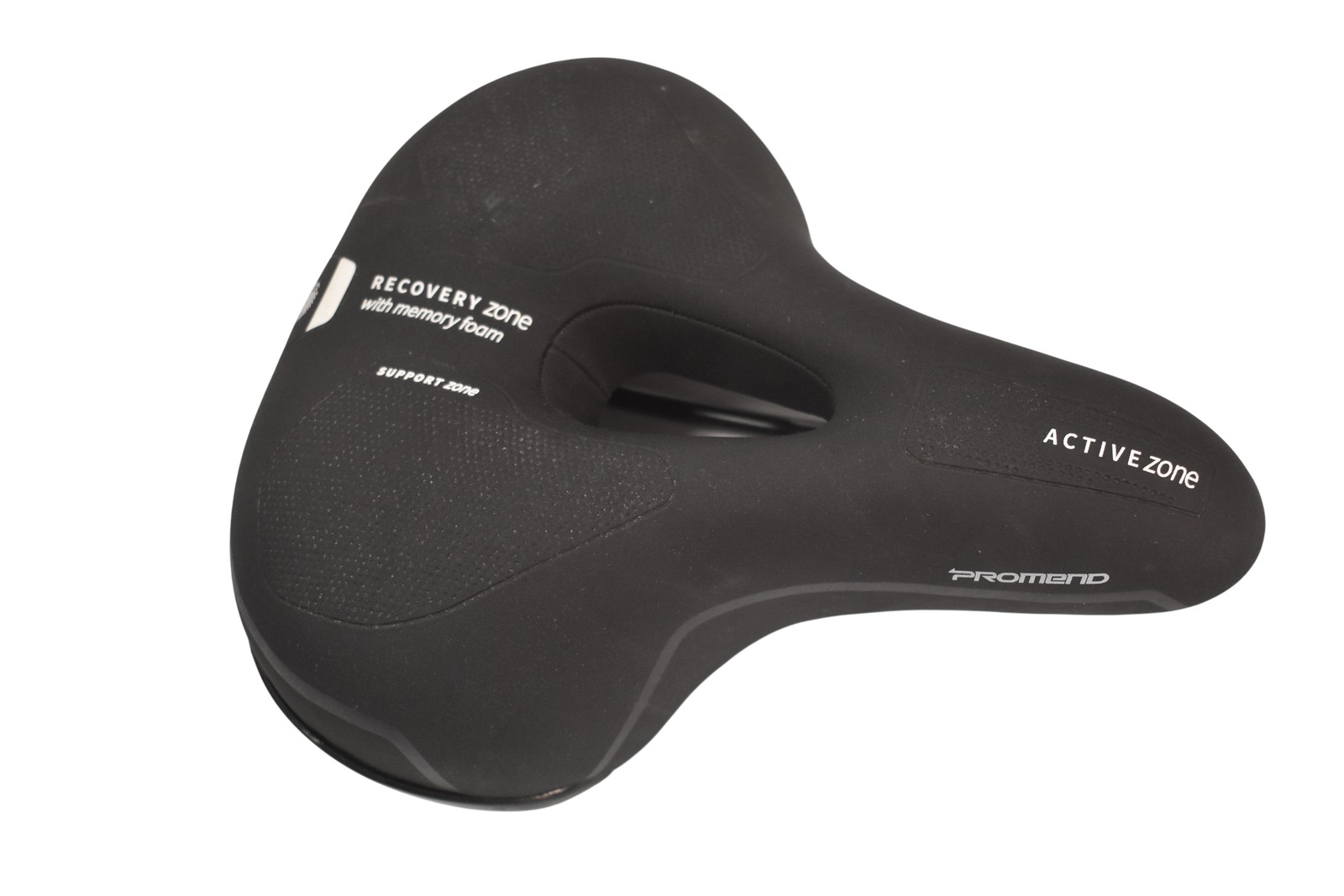 Promend Recovery Zone Comfort Bike Saddle Seat Memory Foam Universal Black