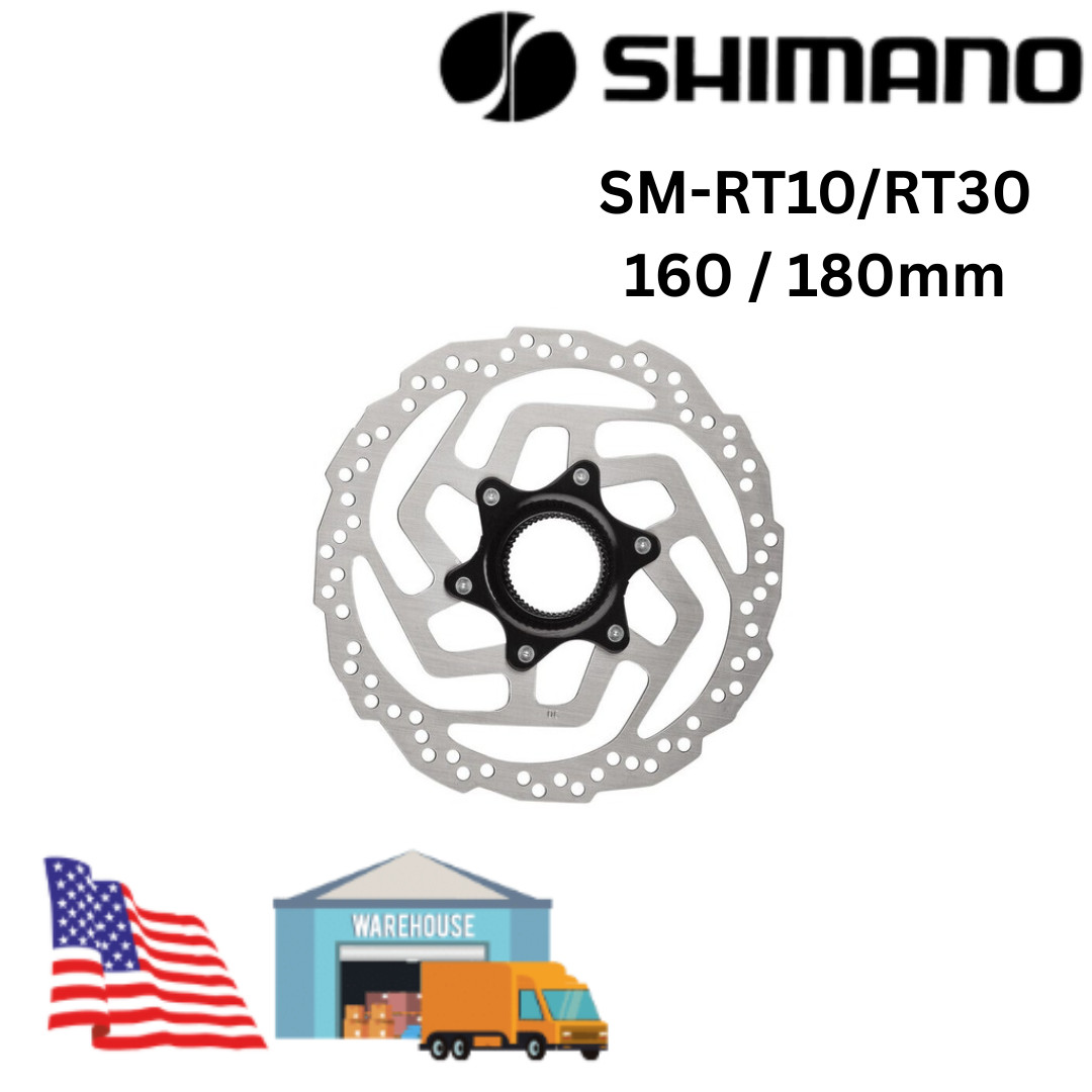 Shimano RO RT10 RT30 Center Lock Disc Brake Rotor 160mm 180mm RO-RT10 RO-RT30
