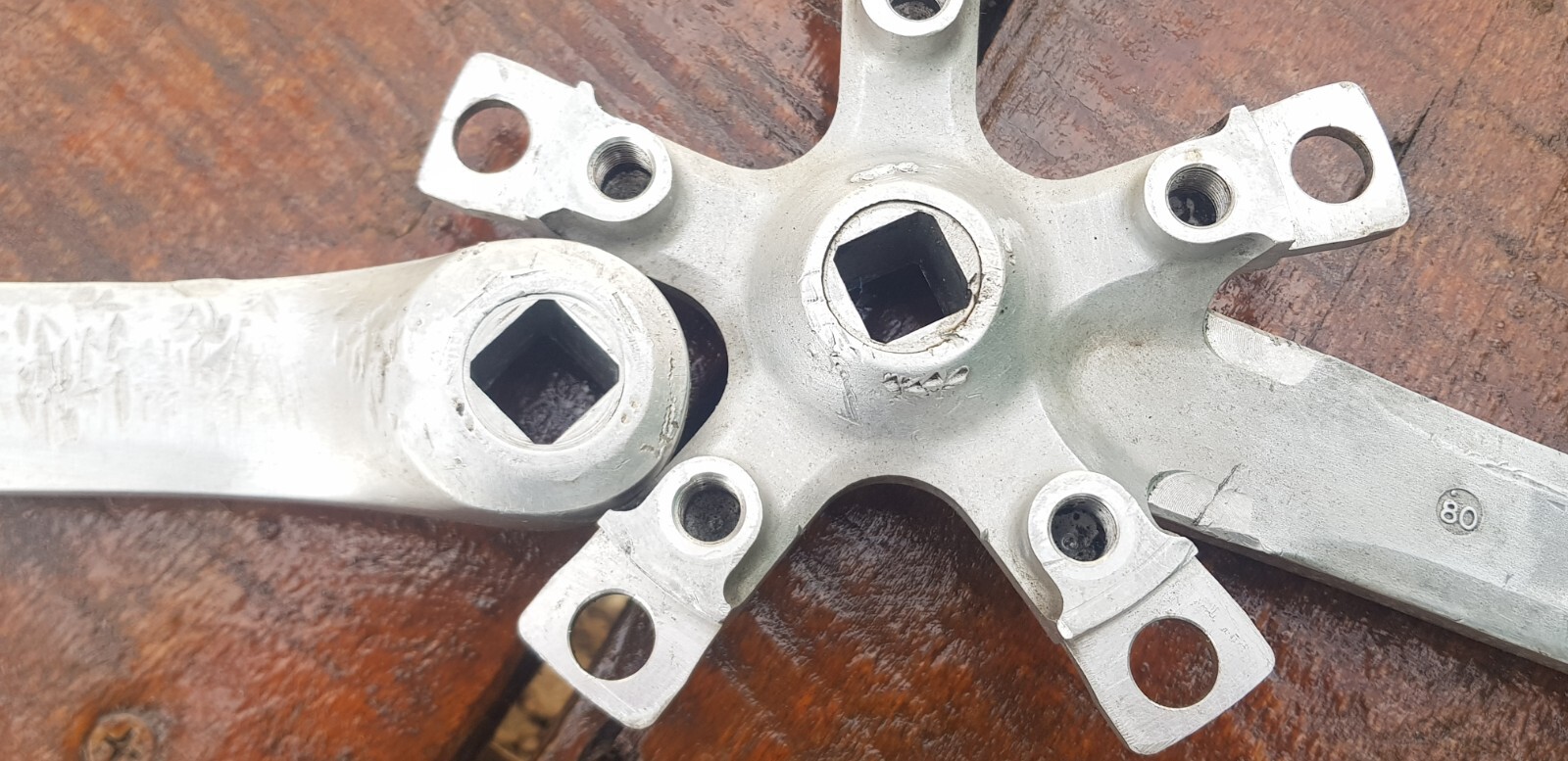 Vintage Shimano Deore XT FC-M730 175mm Crankarms 7M