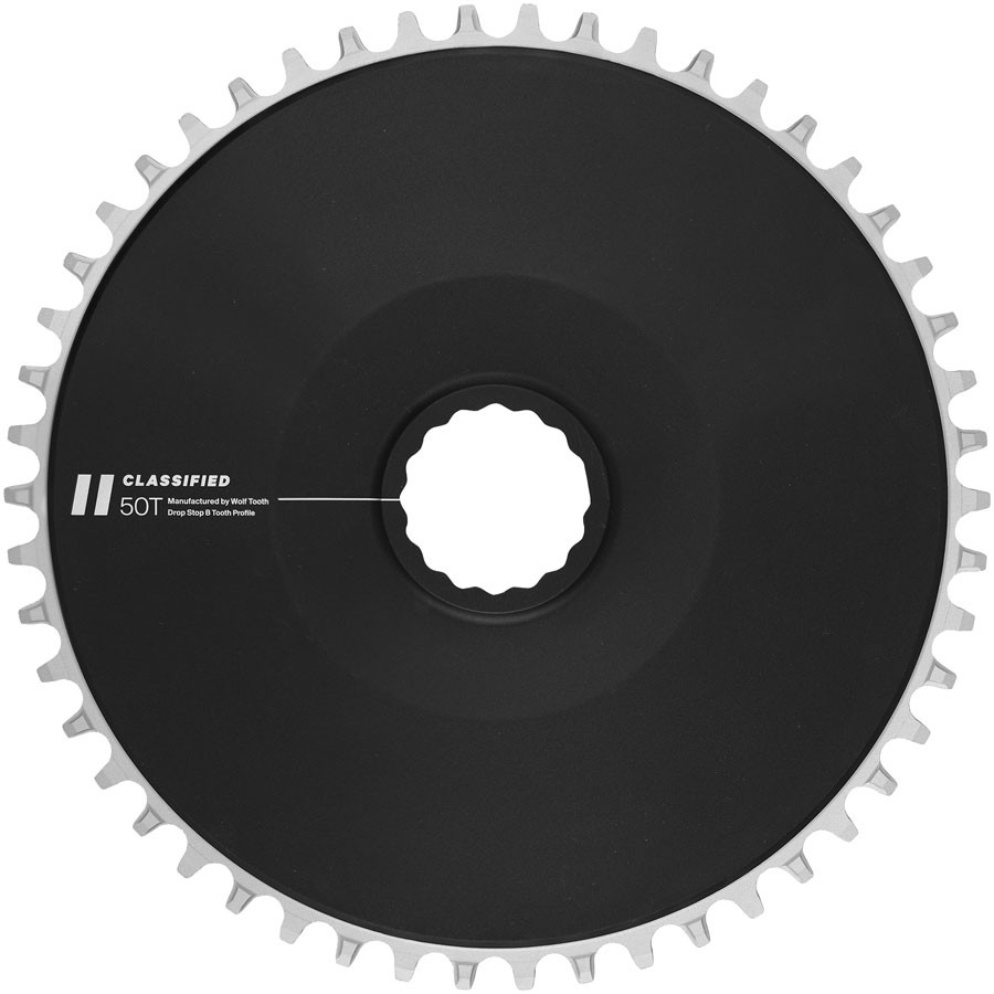 Classified Aero Chainring – 50t, DropStop B fits Flattop T-Type 12/13-Speed
