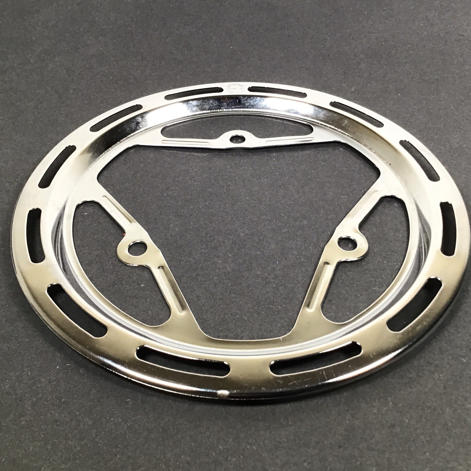 Nervar 3-Bolt Chainring Guard Protector NOS Chromed Steel NOS Vintage Peugeot