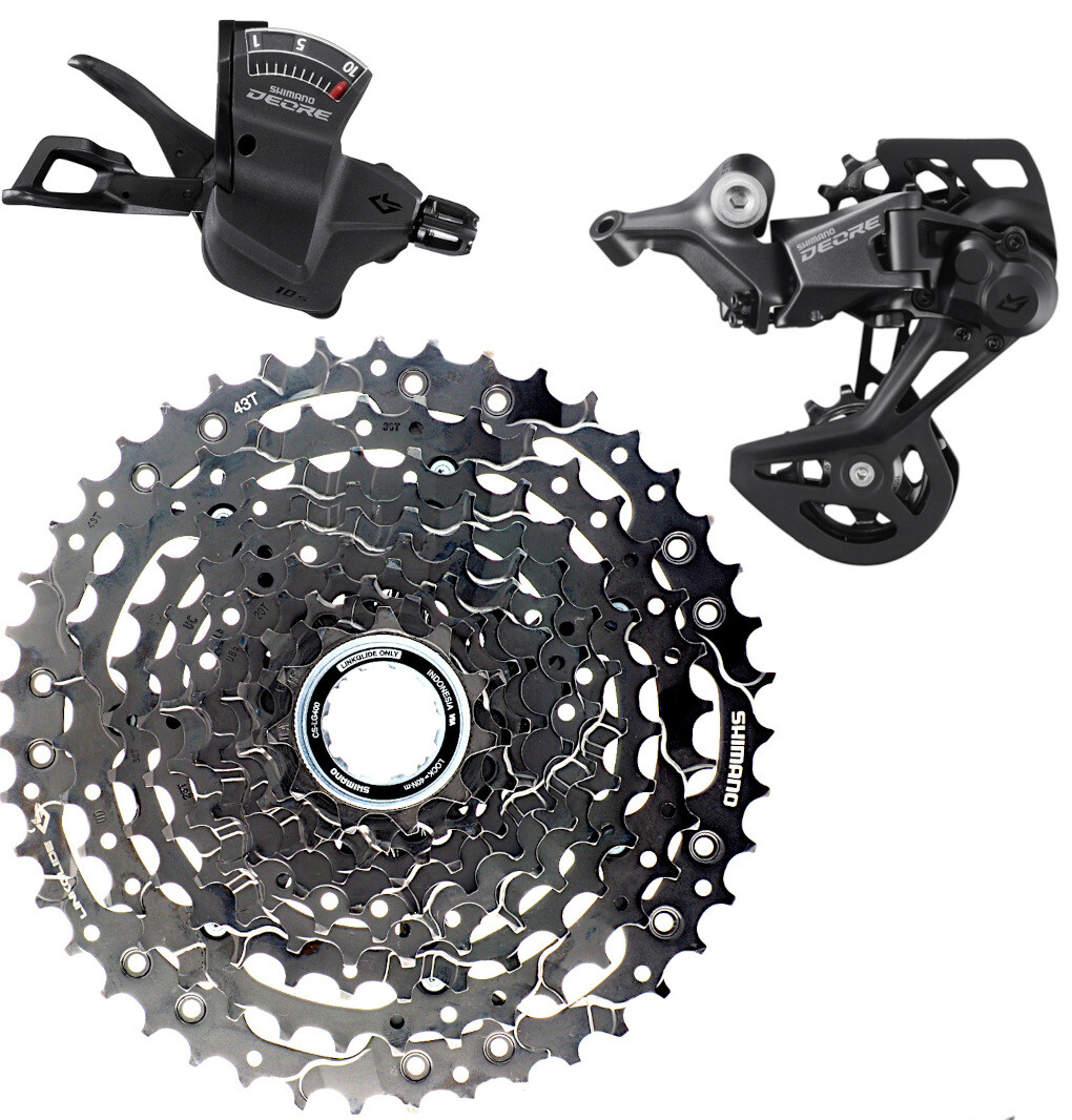 Shimano Deore 1x10S LinkGlide SL/RD M5130 Shifter/RD/CS-LG400 11-43T READ