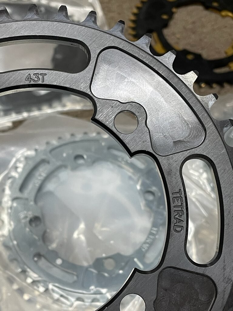 New Ciari Tetrad BMX Sprocket 104 BCD 38t-41t, 43t-46t color options!