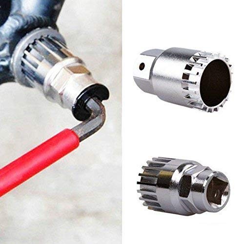 Silver Bike Bicycle Bottom Bracket Removal Tool
