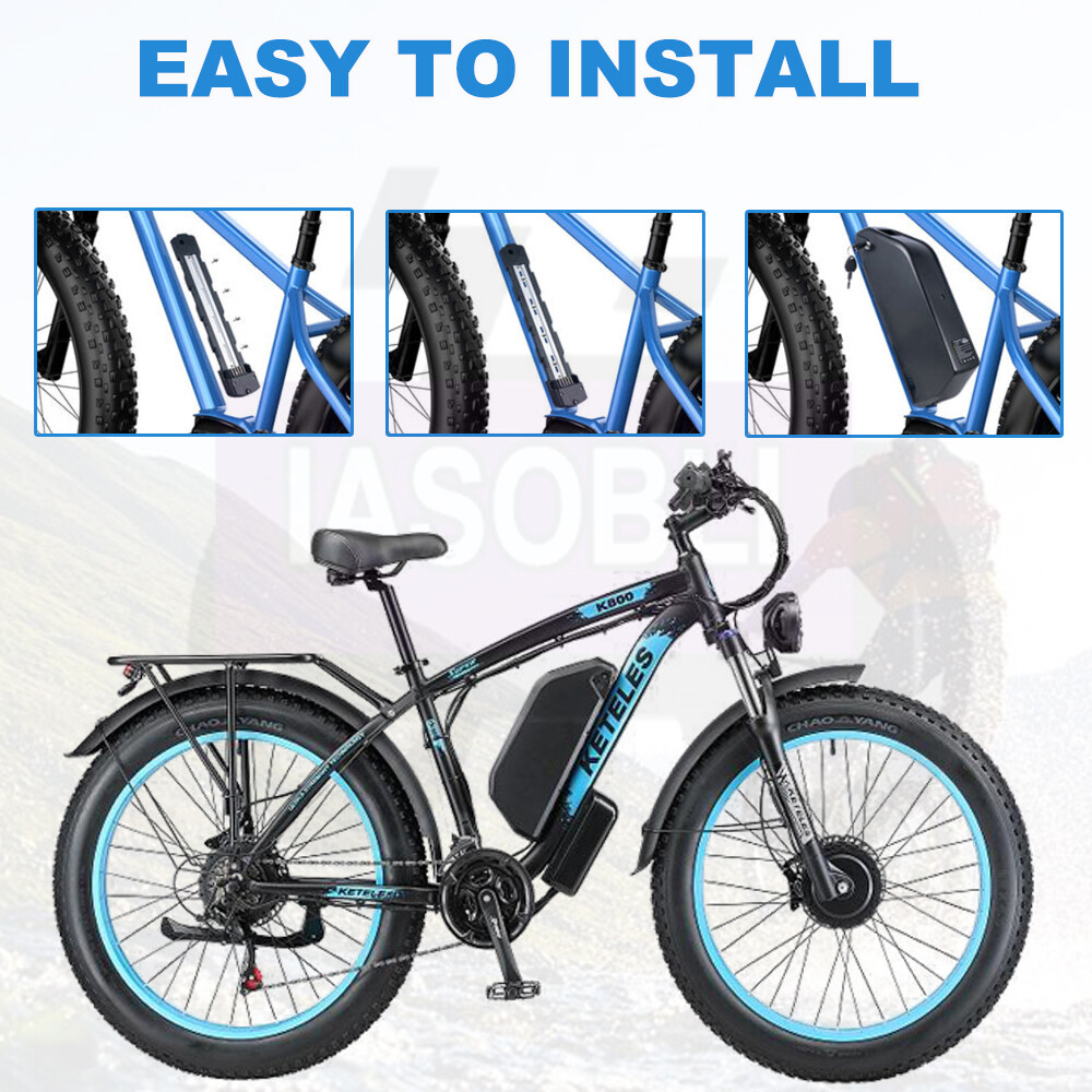 48V 30Ah Hailong Ebike Battery For 0W-1500W LG Cell Lithium Electric Bike Motors