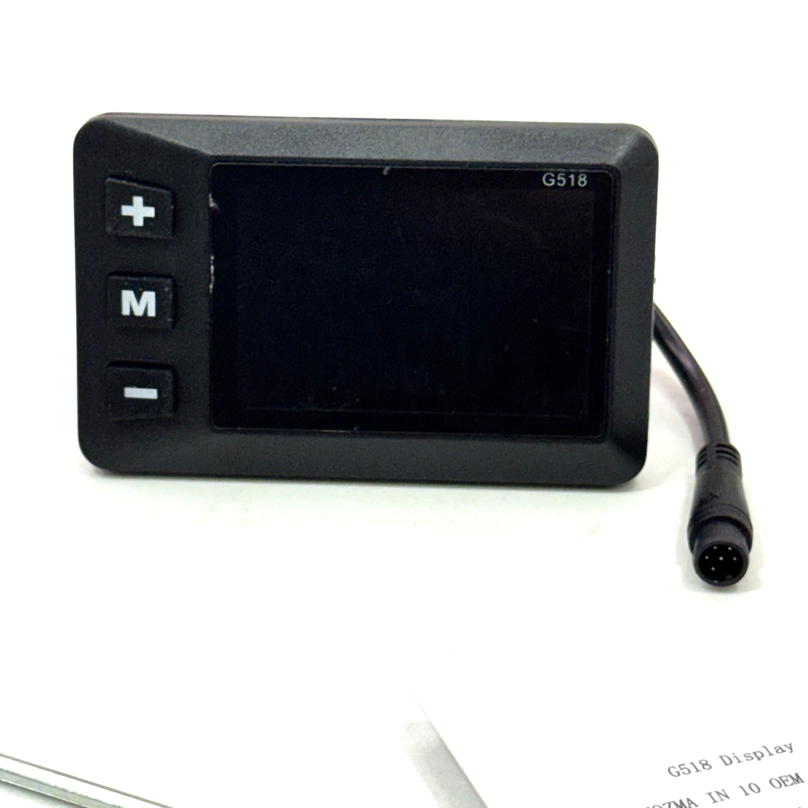 6-Pin G518 LCD Display Screen For Yozma IN10 IN 10 Electric Dirt Bike E-Bike NEW