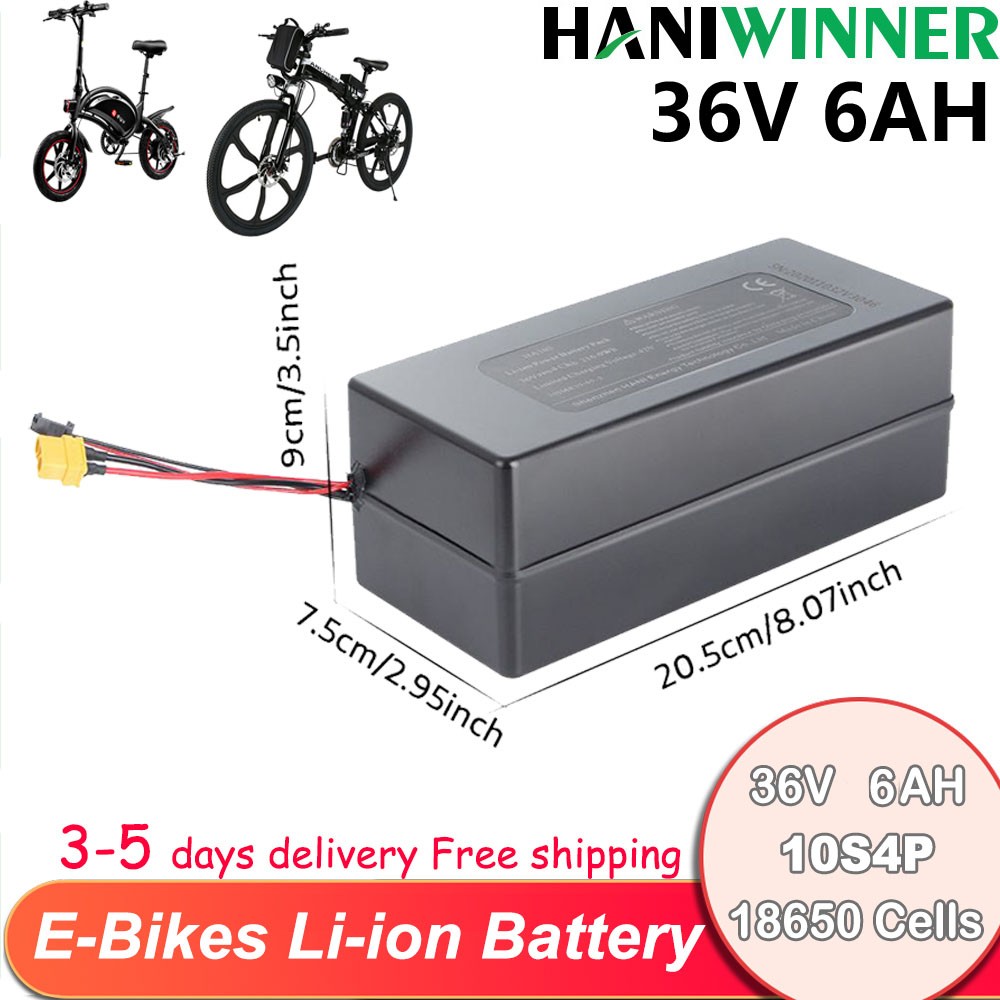 JETSON Axle X Electric Bike Ebike li-Battery 36v 6Ah 2 wire Genuine 350w