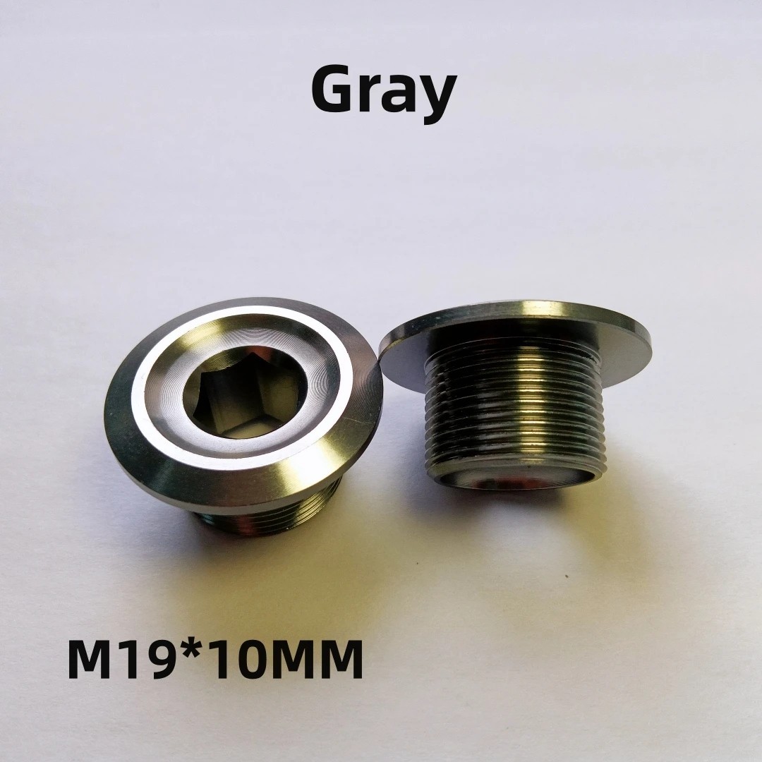 Bike Crank Arm Bolt M18 M19 M20 10mm BB Screw MTB Road Alloy CNC
