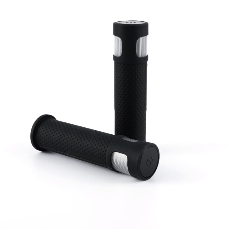 Bicycle Handlebar Grips with LED Lights – USB-C Rechargeable, Universal 22mm