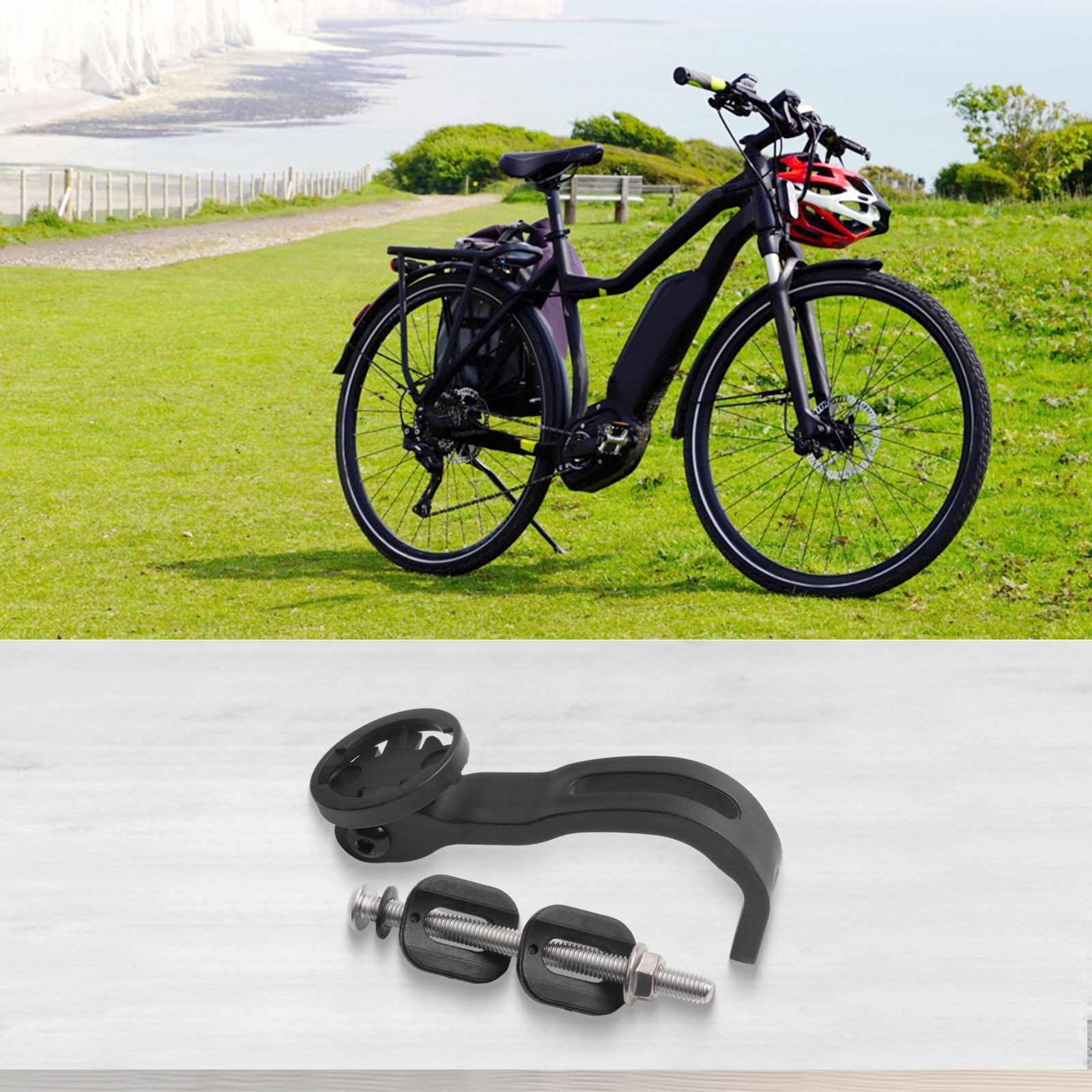 Foldable Bracket for For brompton Bike Light Firm Grip and Long for service Life