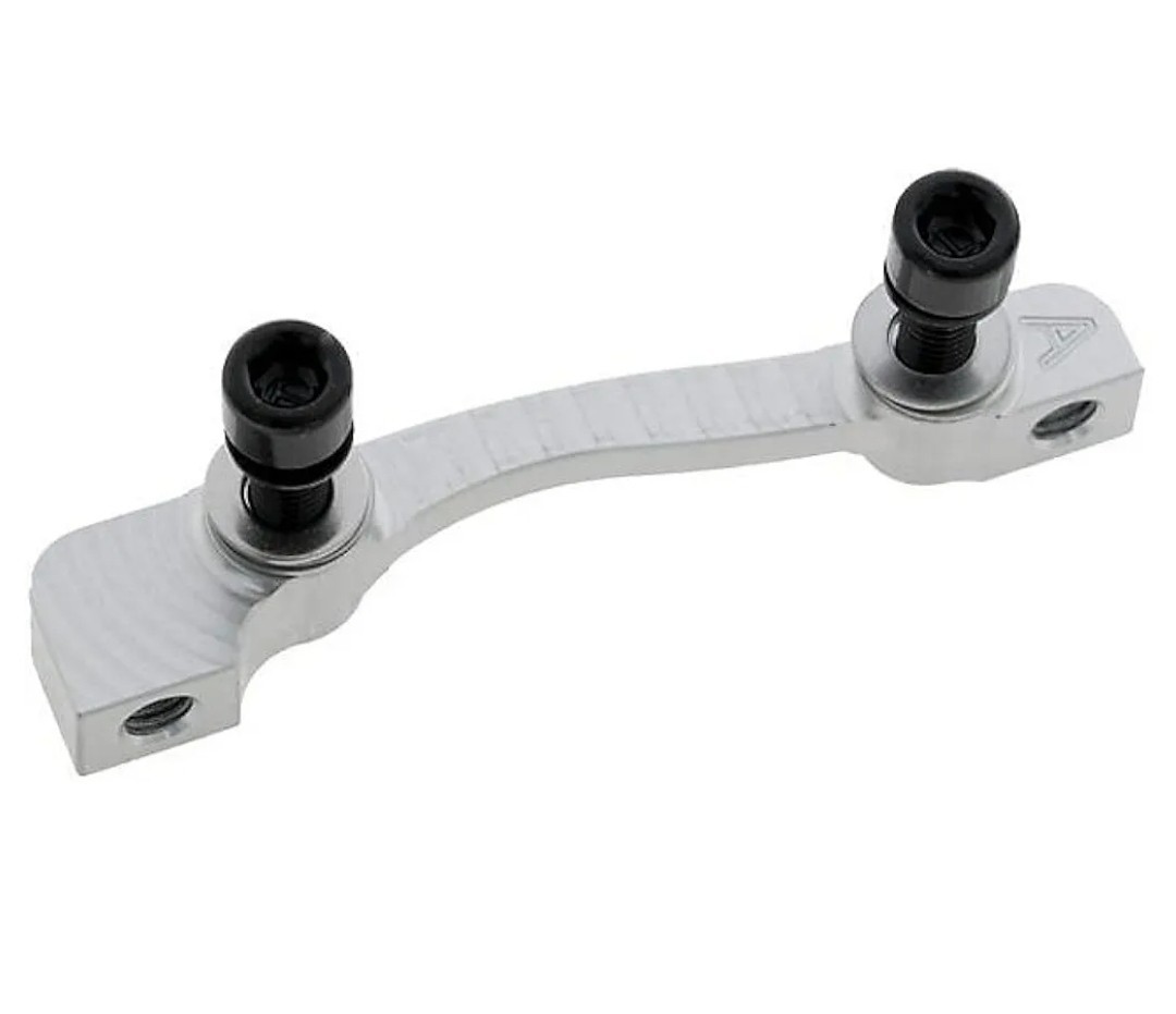 Hope 74mm Caliper Adapter, R-140mm to 160mm Silver