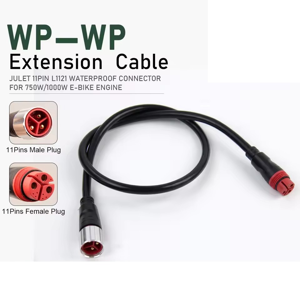 11-Pin Hub Motor Cable for Bafang G060 G062 G090 750W 1000W Julet Compatible SUK