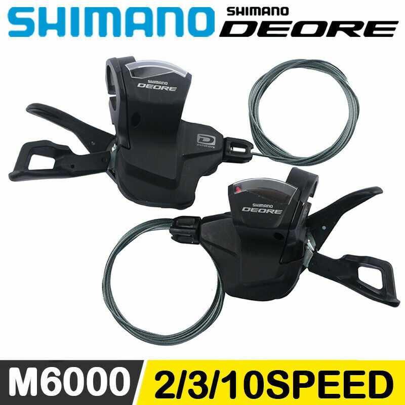SHIMANO DEORE SL M6000 Shifter Shift Lever 2/3/10 Speed MTB Bike Left Or Right