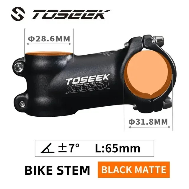 Ultralight Road Mountain Bike Handlebar Stem 7/35 Degree 60/70/80/90/100mm Stem