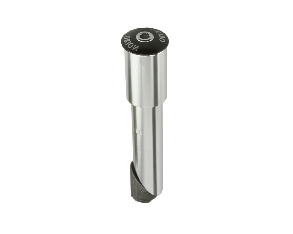 NEW! GENUINE 135MM LONG ALLOY STEM QUILL ADAPTER 22.2/28.6 AD-03CN IN CHROME.