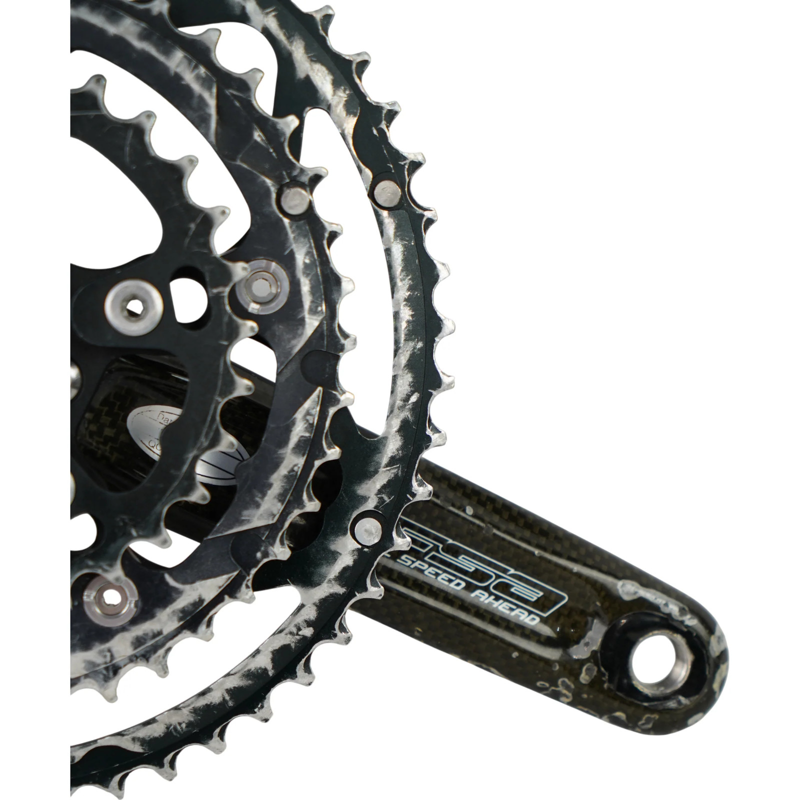 FSA Full Speed Ahead Carbon 3x Road Crankset W/ 53/42/30t Chainrings