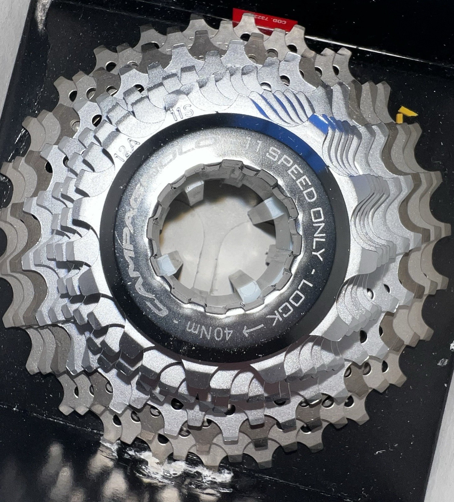 NEW!!! Campagnolo Record CS9-RE127 11-Speed Cassette – Titanium – 12-27T – NOS
