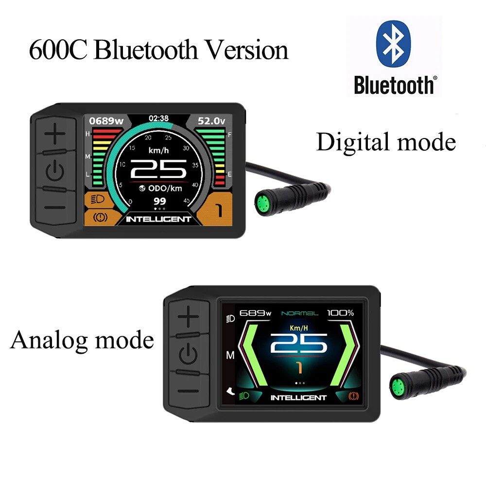 Bafang 600C Display UART Protocol With Bluetooth for Bafang BBS0102 BBSHD Motor