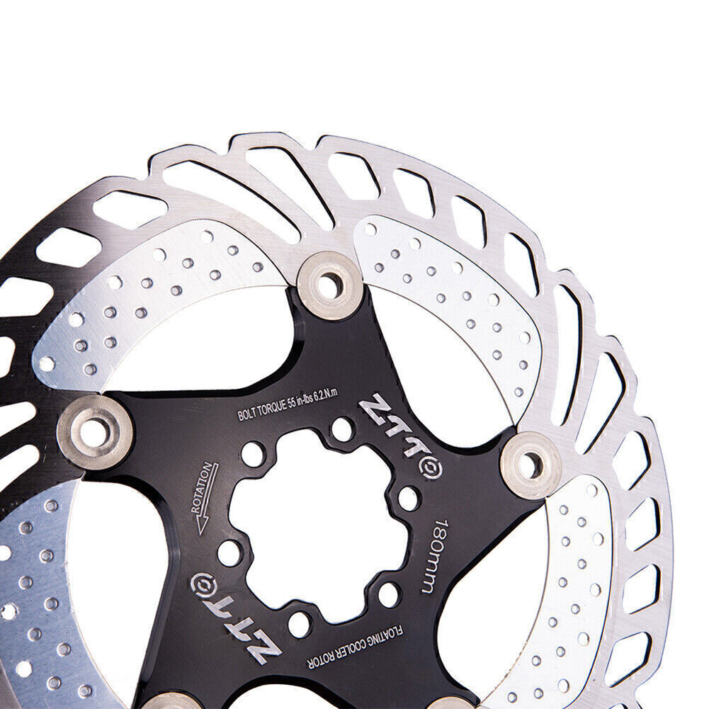 203/180/160/140mm ZTTO Bike Brake Disc Cool Floating Rotor MTB Gravel Road Bike