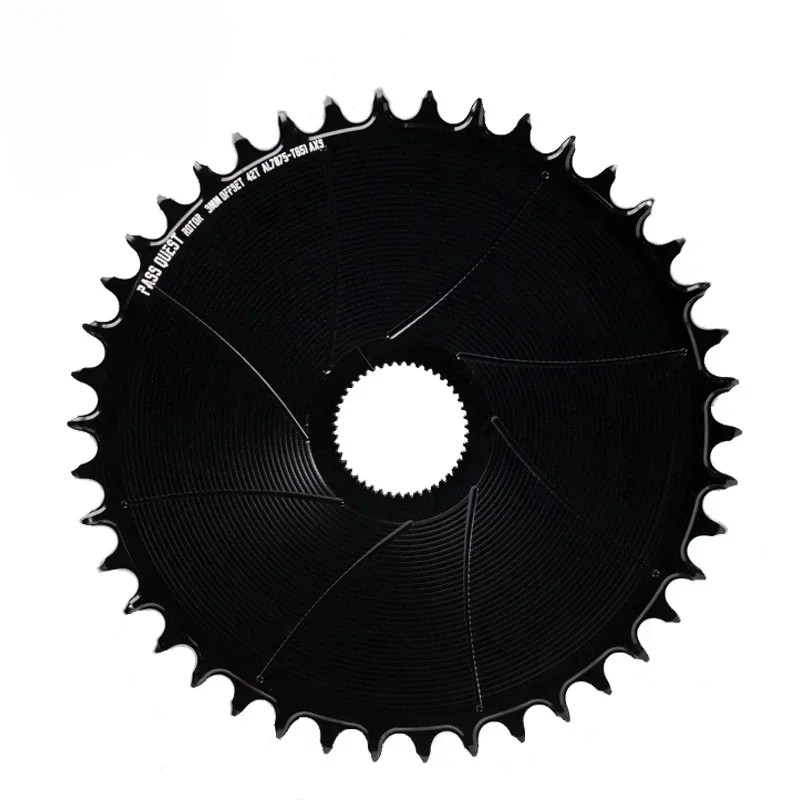 3mm Offset Round Narrow Wide Chainring 42-54T for Gravel Bike Crank 12 Speed