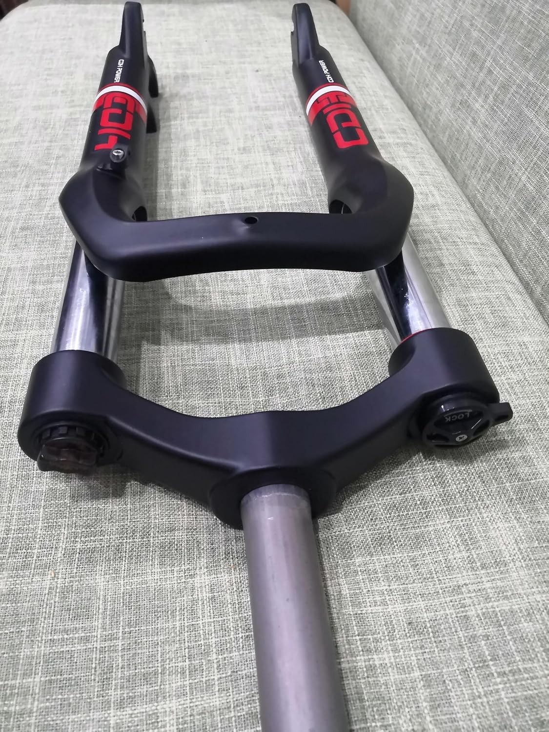 CDH 4.0″ Fat Tire Bike Fork 20″ / 26″ Suspension Bicycle Fork E-Bike Disc Brake