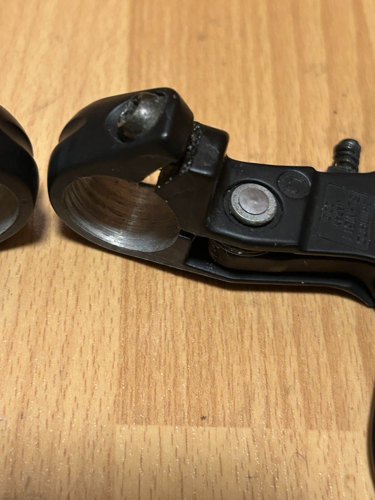 Shimano Deore BL-M511 V-Brake Levers Black 2-Finger Linear Pull Mechanical Disc