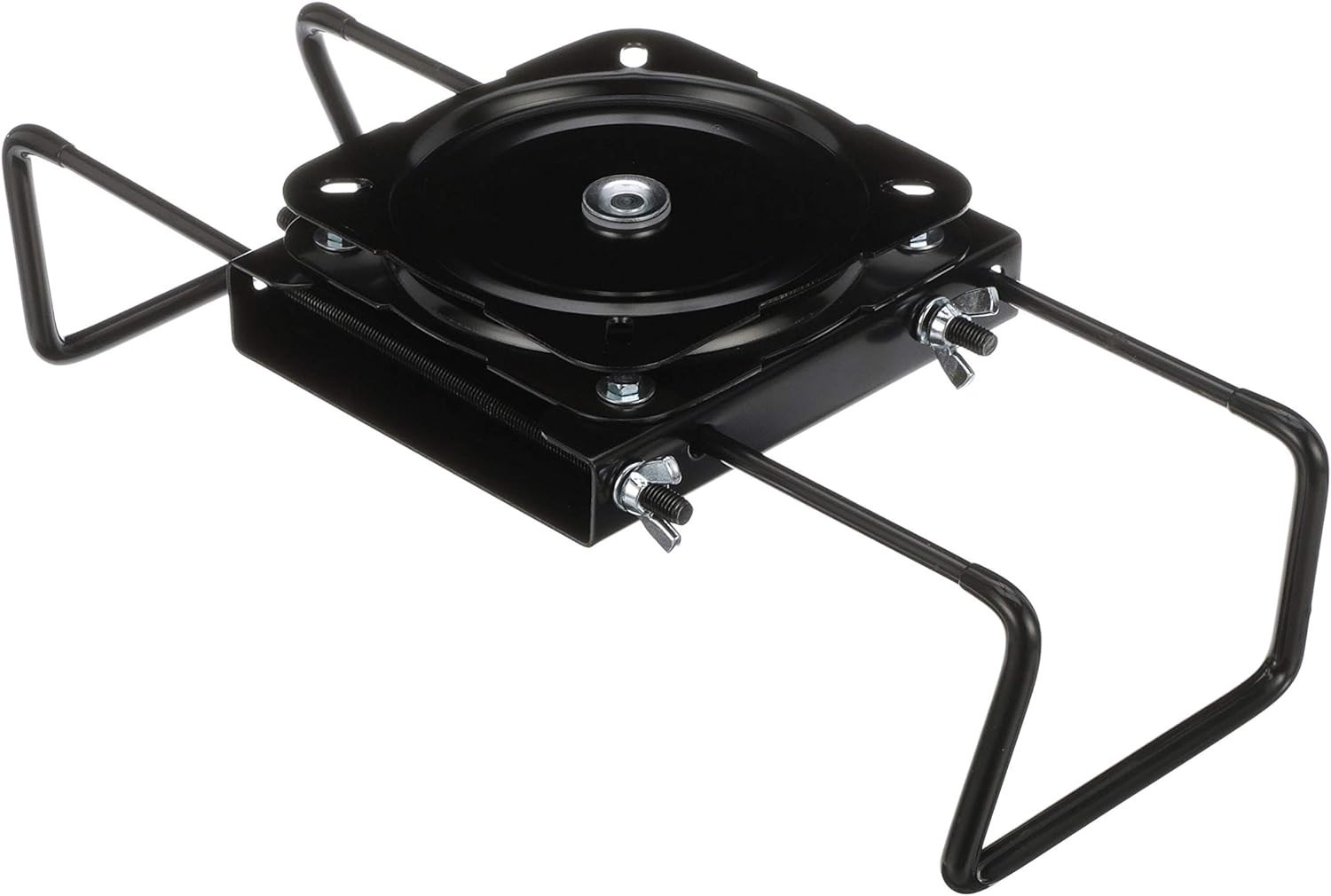 Powder-Coated Steel Boat Seat Mount – Clamp-On, Adjustable 7.5-18 Inches