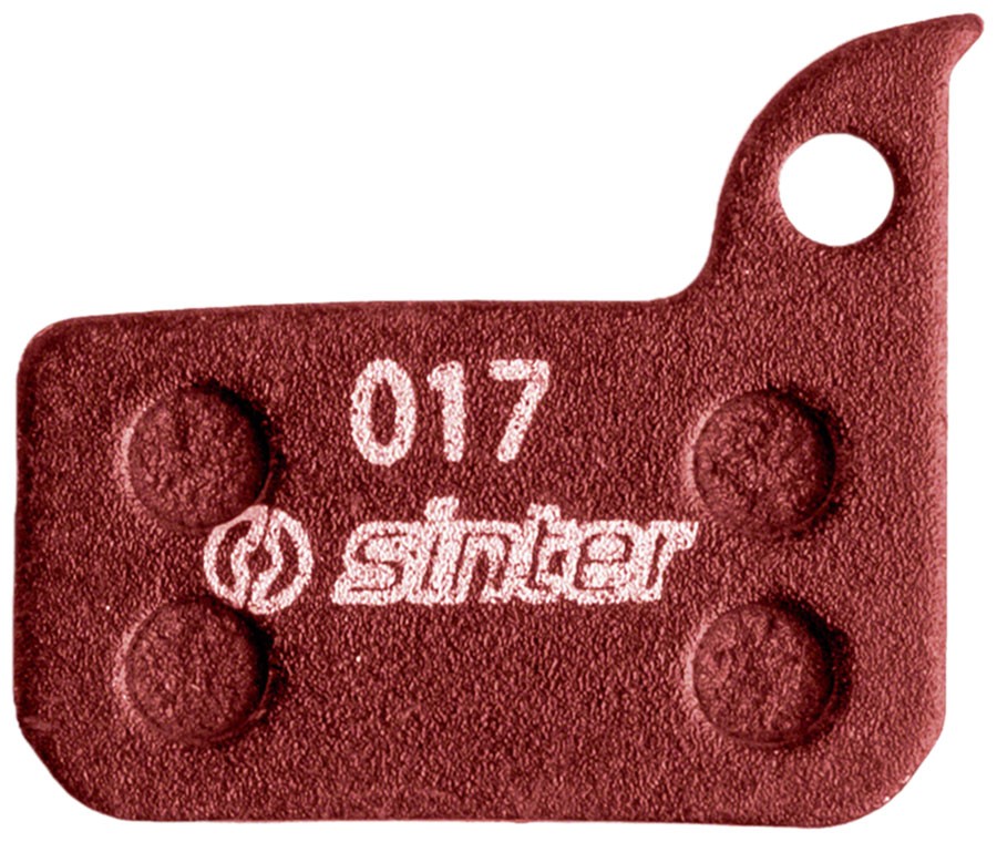 Sinter Red s514 Compound Organic Disc Brake Pads – SRAM, Sinter Type 017, One