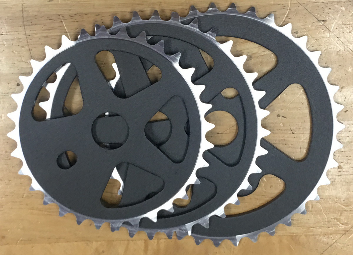 ALLOY CHAINWHEEL SPROCKET 32T, 36T, 39T BICYCLE BIKE COG, BLACK