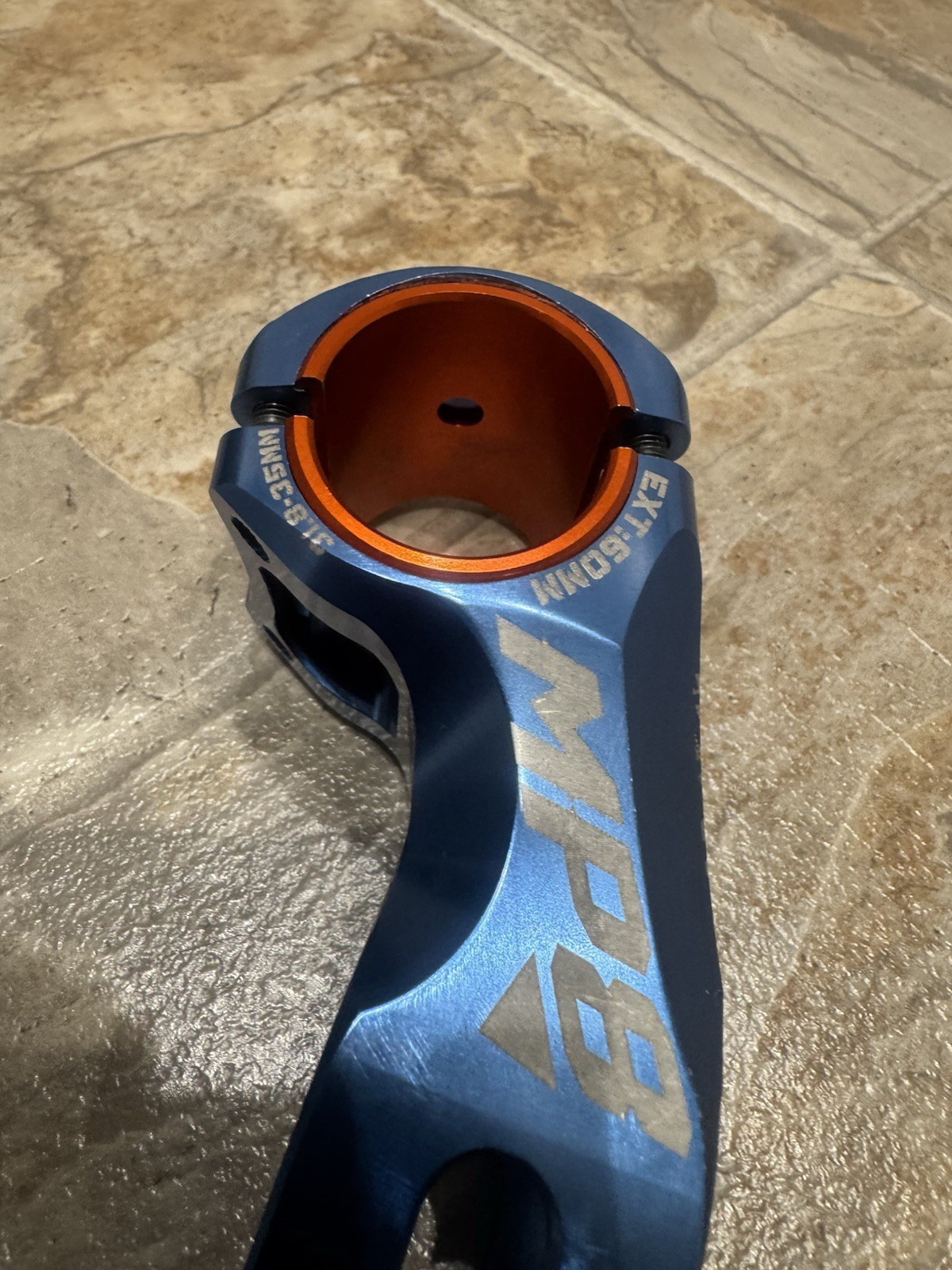 DA BOMB «MP8″ MTB AM FR 1-1/8» STEM ,Bar 35mm 31.8mm x 60mm – Blue