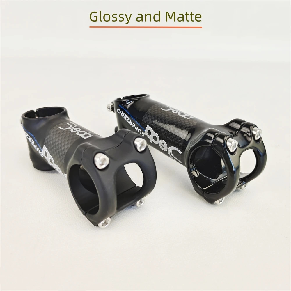Carbon Mountain Road Bike Stem 31.8*60-120mm 6/17 Degrees Angle Bike Parts