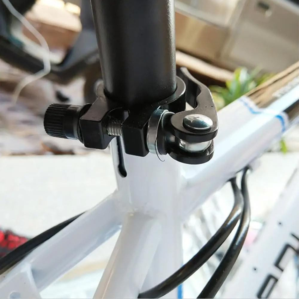4 Pcs Bike Quick Release Clamps Aluminium Alloy M6x55mm Seatpost Skewers