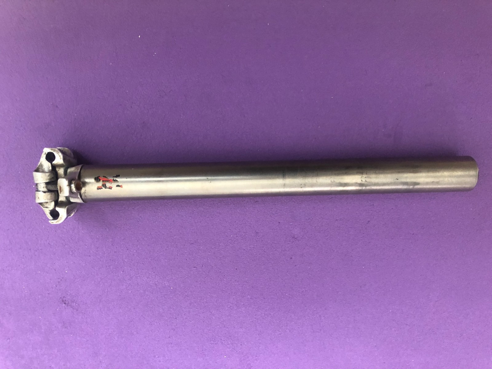 titanium bicycle seatpost 28.6mm x 330mm