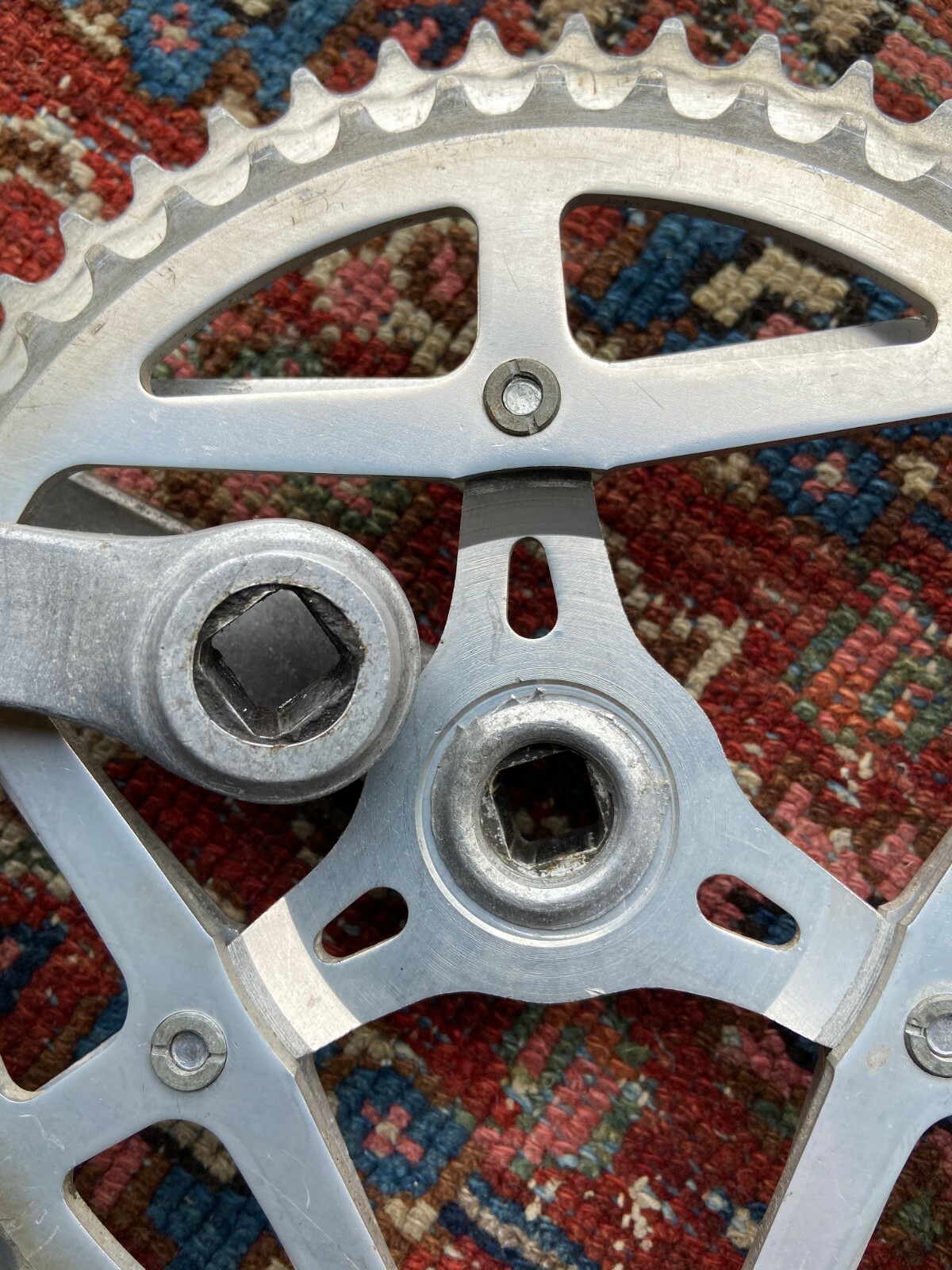 VTG Maxy Forged 171 mm Double Sugino Chainrings 52 / 46 Road Bike Crank Set