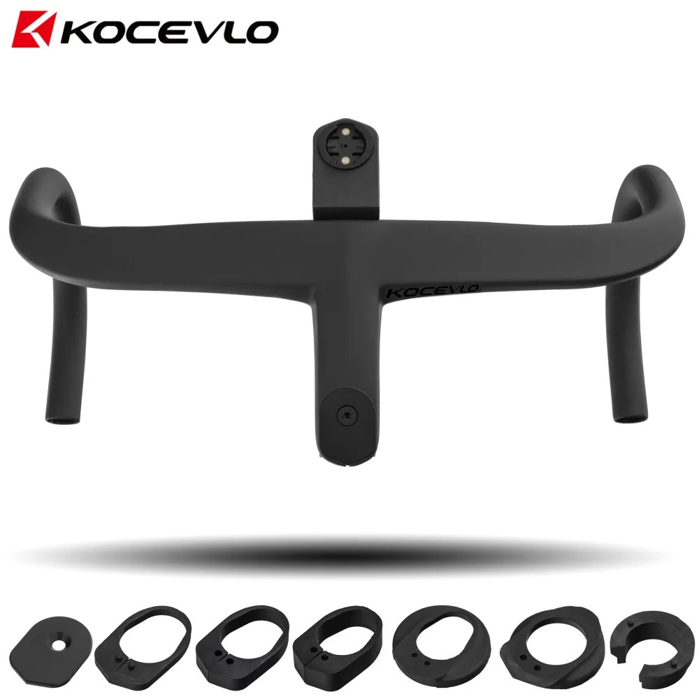 Road Bicycle Drop Bar Carbon Integrated 28.6mm Internal Width 380/400/420MM