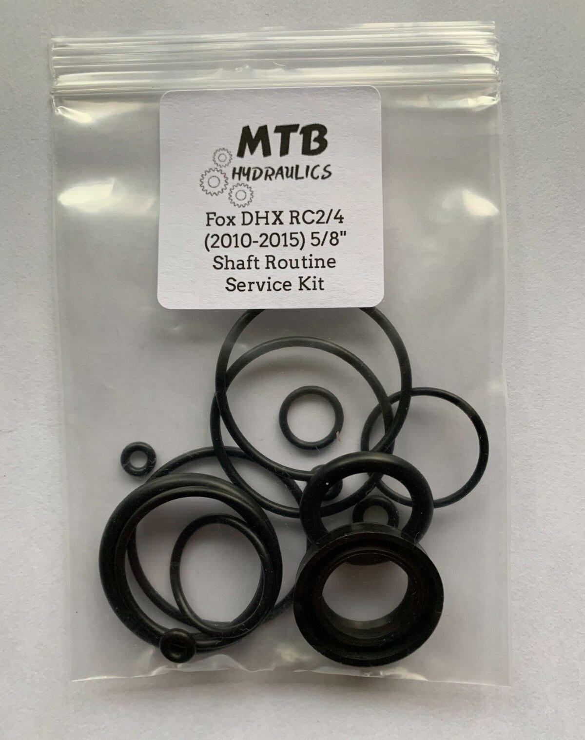 Fox DHX RC2 and RC4 5/8″ Shaft (2010-2015) Rear Shock Service Seal Kit