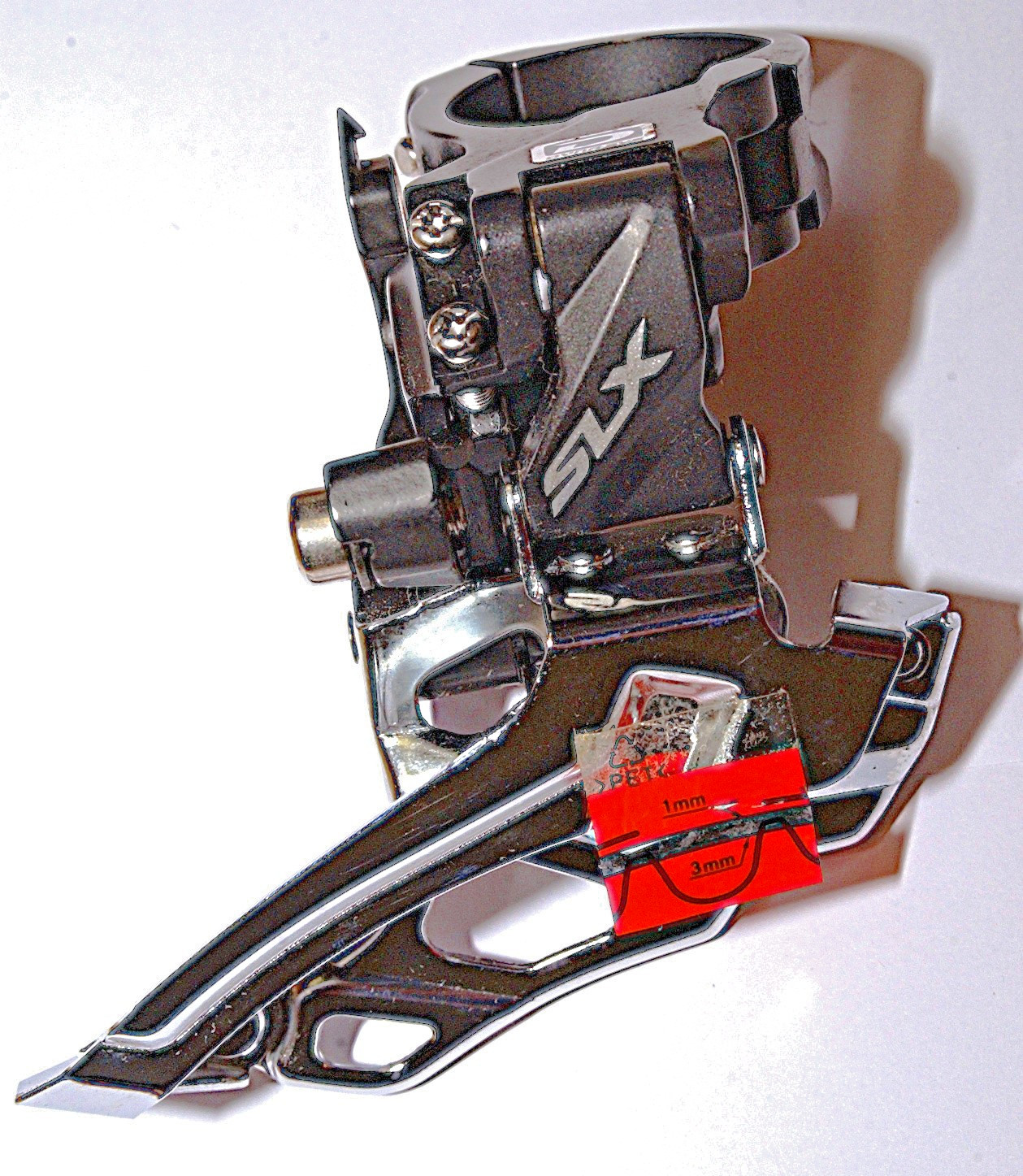 NEW Shimano SLX Dynasys FD-M676 2 x 10-Speed Front Derailleur 34.9mm Clamp