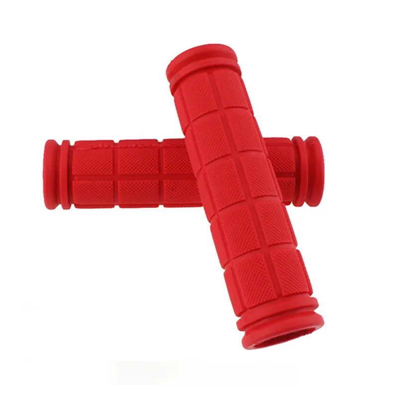 BMX MTB Bike Grips Mountain Bicycle Handlebar Soft Rubber Scooter Non Slip Pair