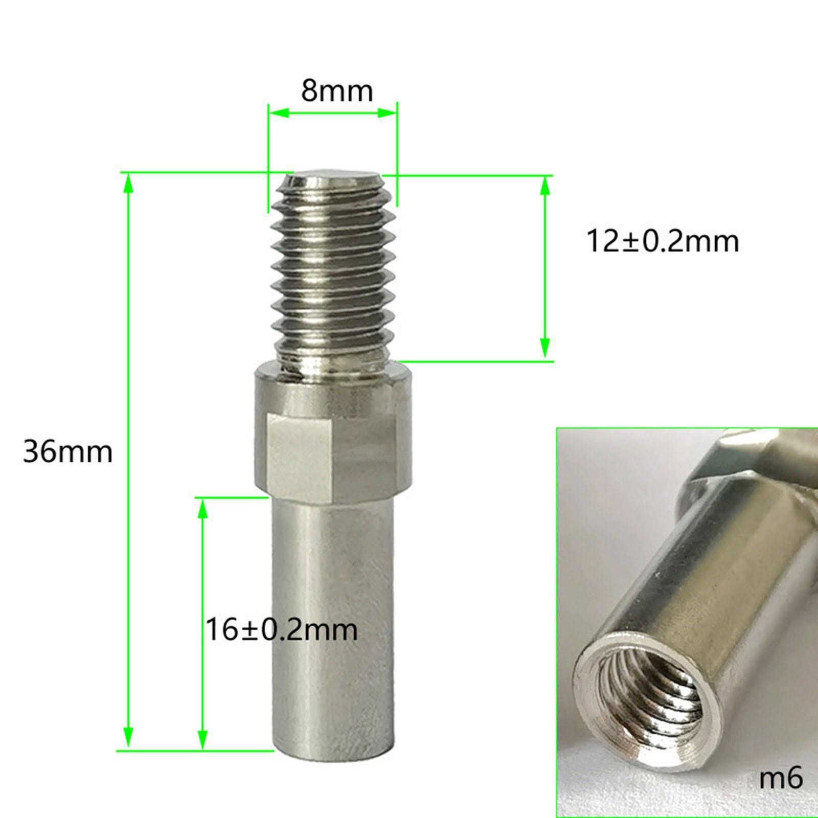 1 Pair Bike V Brake Boss Cantilever Post M8 1.25mm Ultralight Bike Part