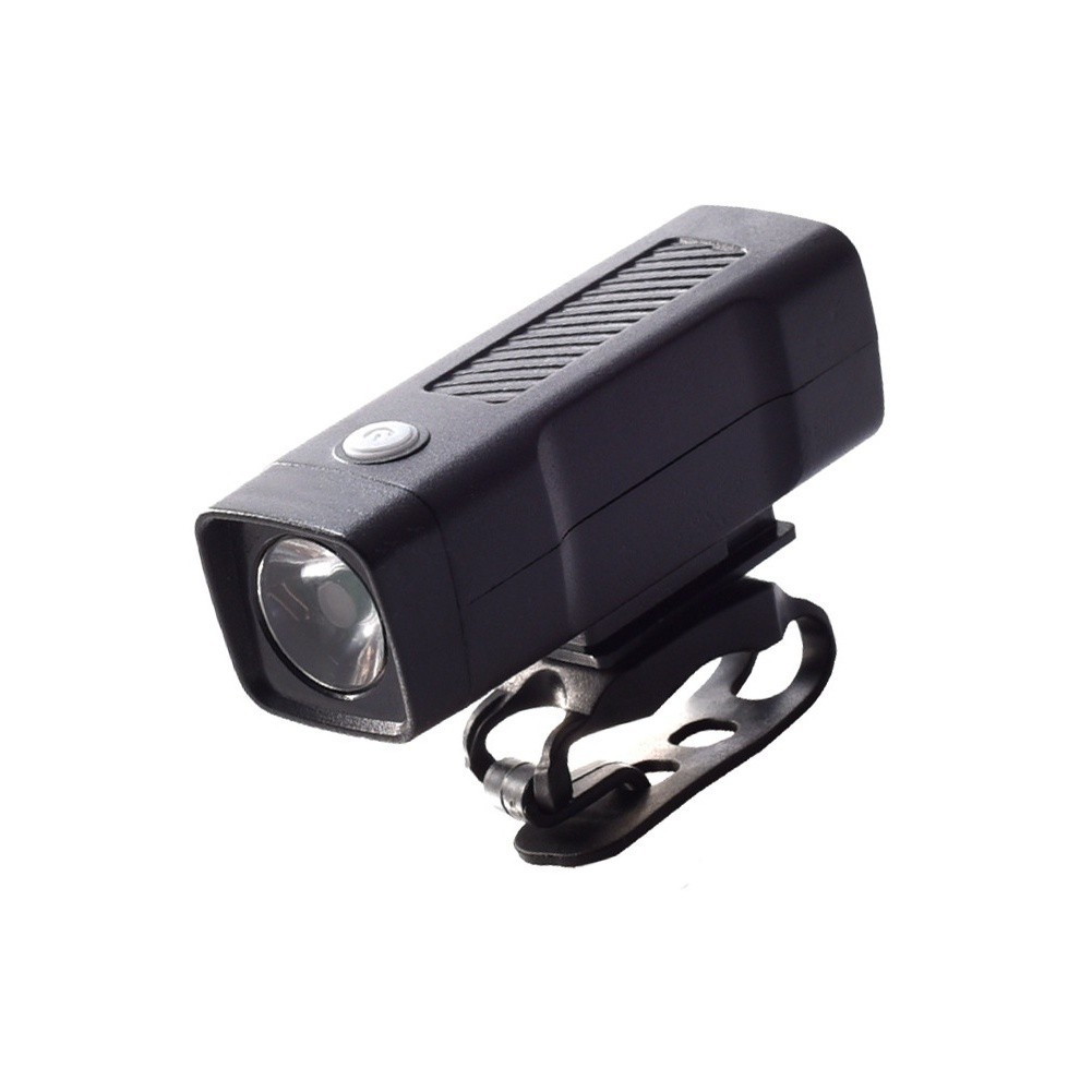 100 Lumen Waterproof Bike Light USB Rechargeable with Rubber Strap Mount System