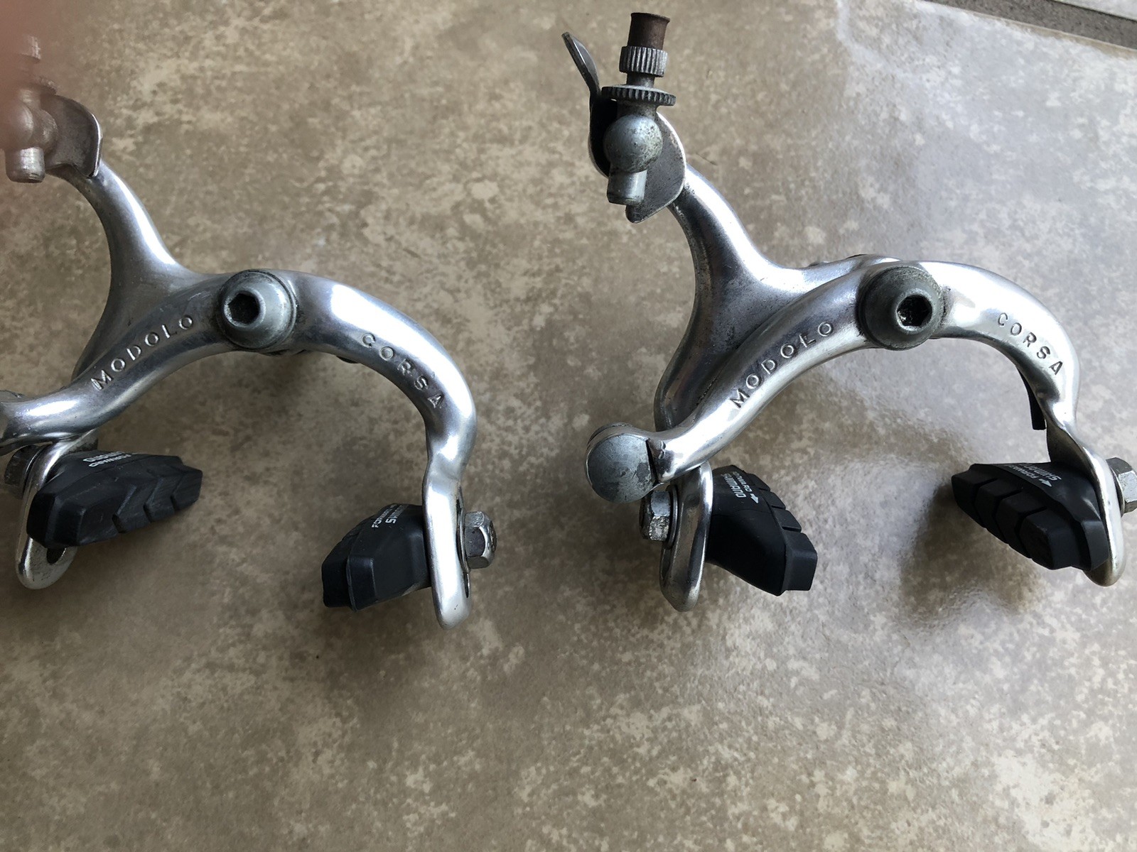 Modolo Corsa Brake Calipers 48-58 mm Reach Road Bike VTG Brakes