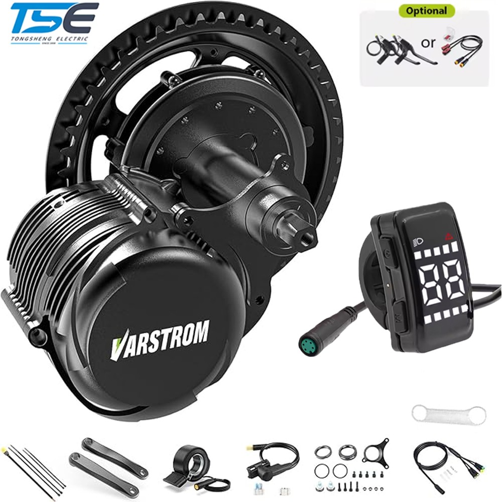 TSDZ8 48V 750W Mid Drive Motor Kit ,Upgraded Torque Sensor Ebike Conversion Kits