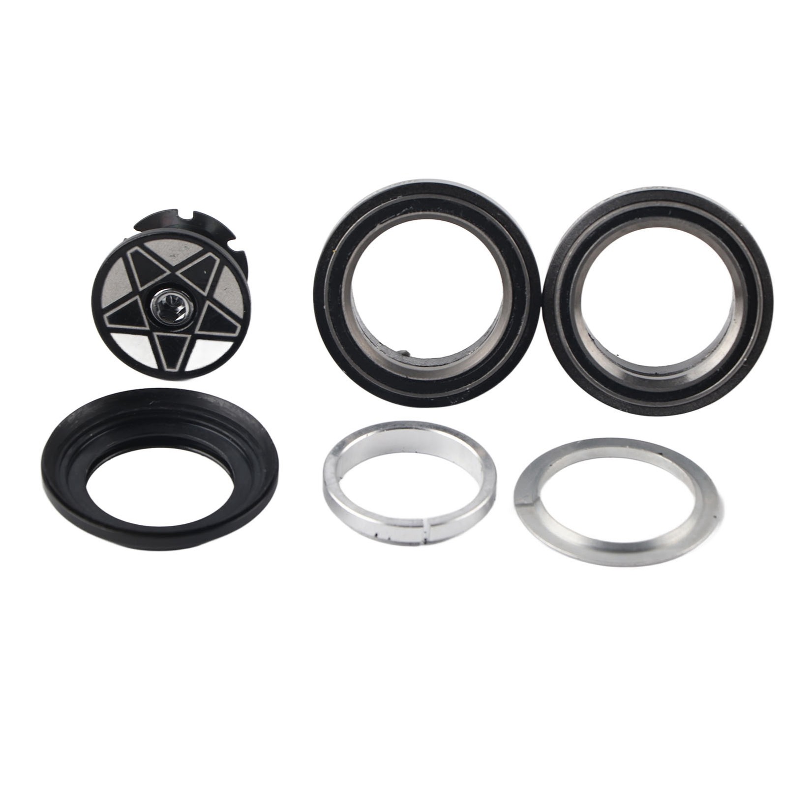Aluminum Alloy 34mm Bicycle Bike Headset For 28.6mm Straight Steerer Fork