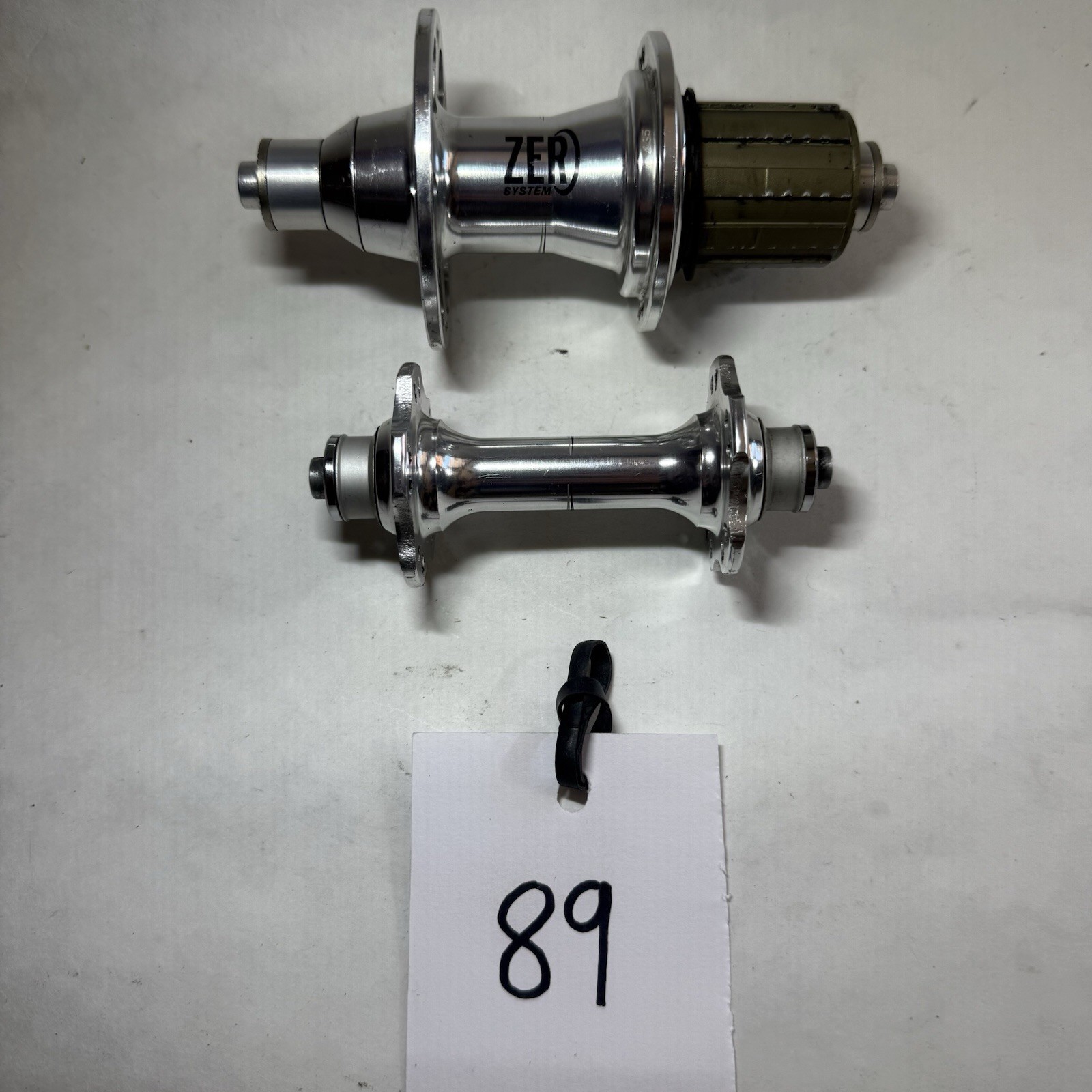 Ritchey WCS Road Rim Brake Hubset Front & Rear 100/130mm Silver Bicycle Hubs Set