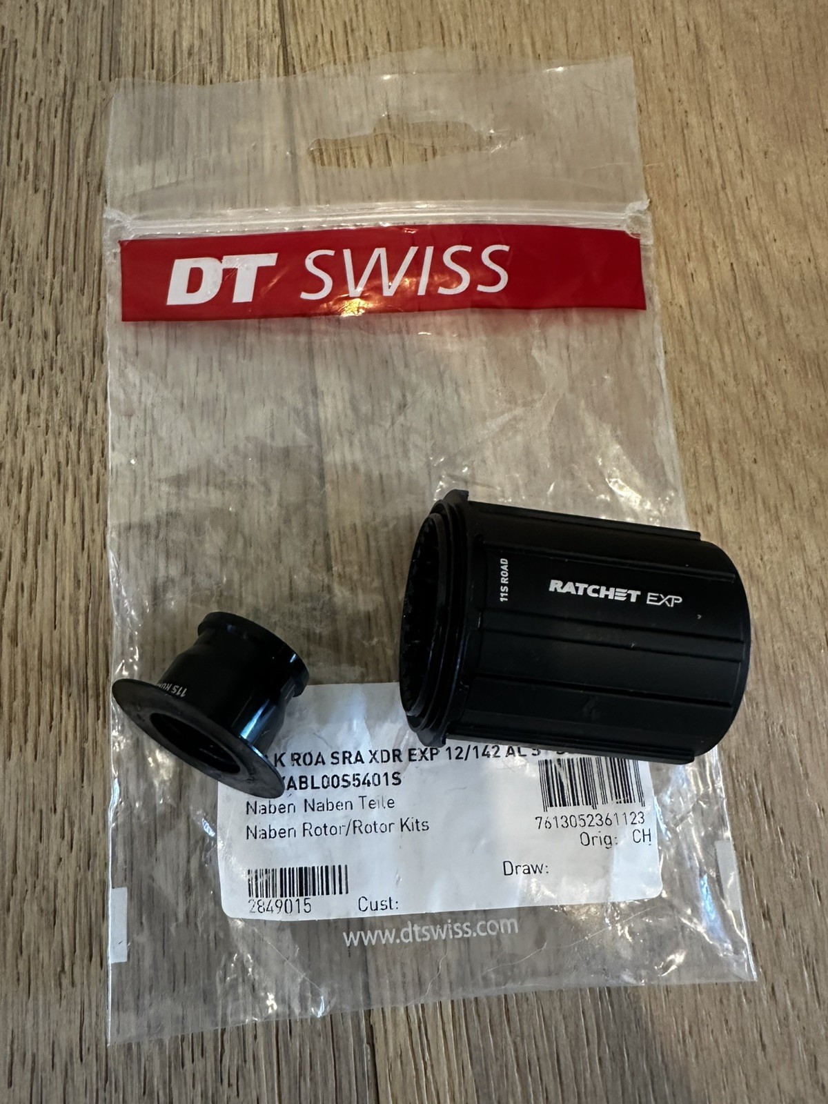 DT Swiss Ratchet EXP Freehub Body Shimano 11sp Kit w/ End Cap 12x142mm – NEW